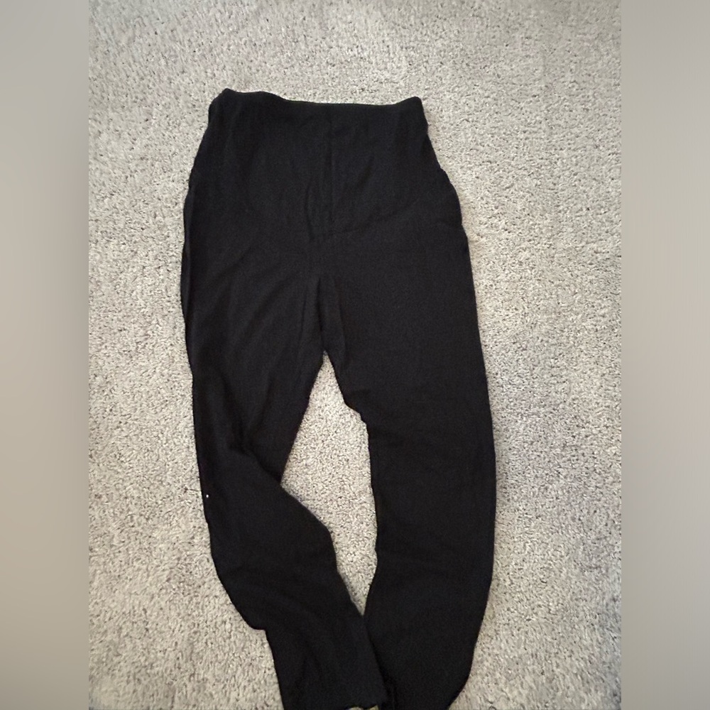 Maternity, over the belly, leggings